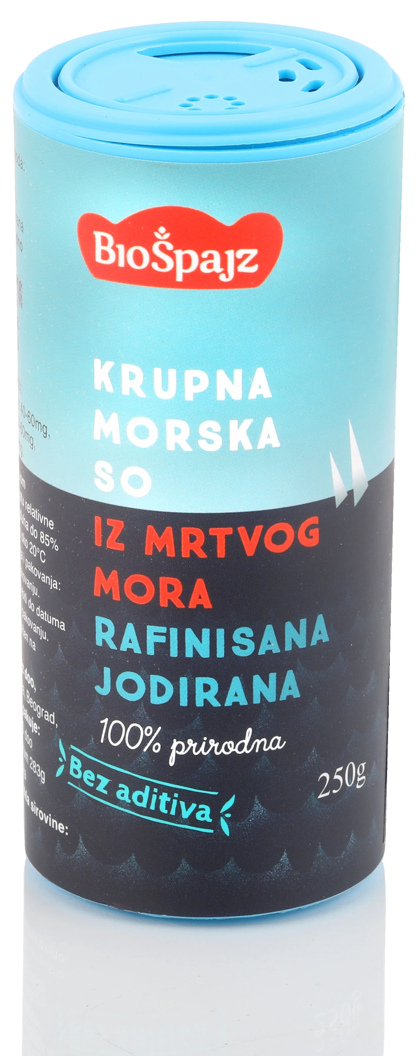 Krupna rafinisana jodirana so iz Mrtvog mora 250 g Bio Špajz